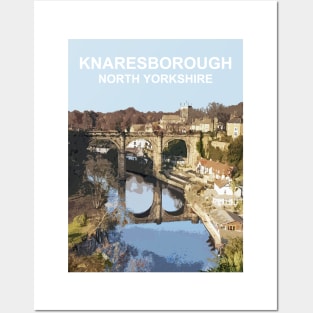 Knaresborough, North Yorkshire. Travel poster Posters and Art